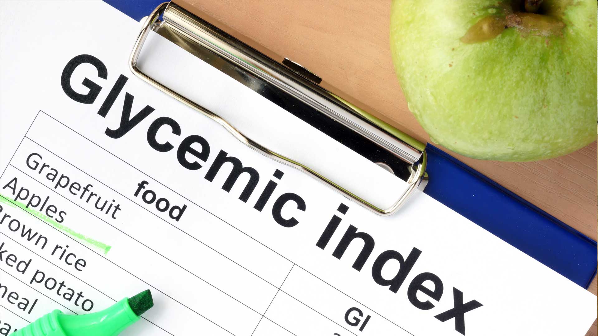 Glycemische index
