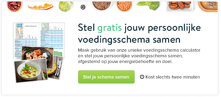 Verrassend Download gratis jouw persoonlijke voedingsschema | FIT.nl RU-09