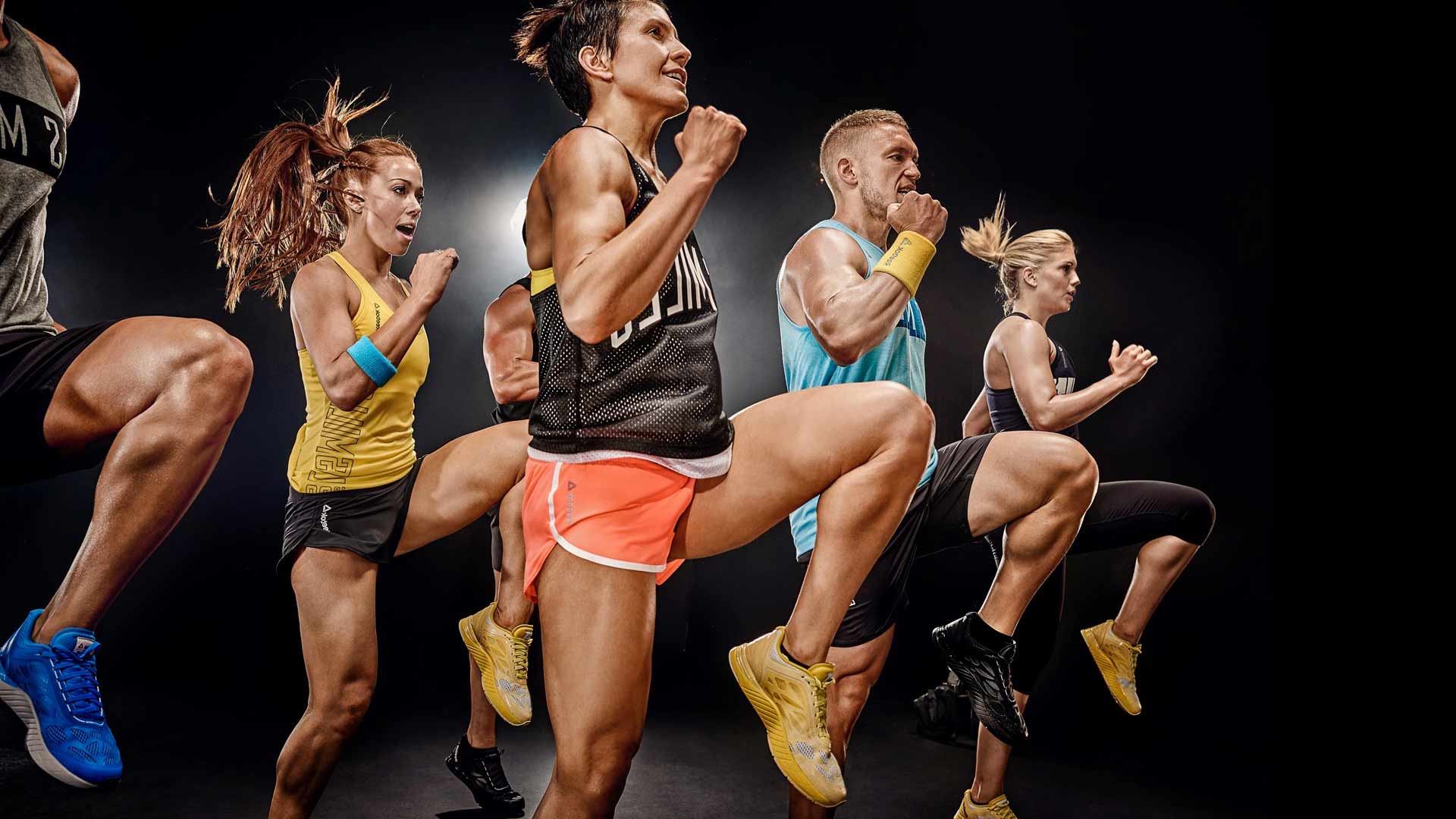 Oefeningen met elastiek Body attack