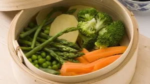 Het stomen van je groente is gezonder dan koken