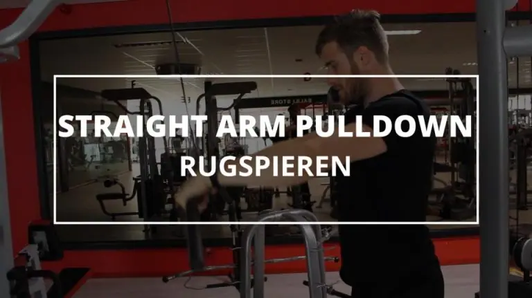 Straight Arm Pulldown