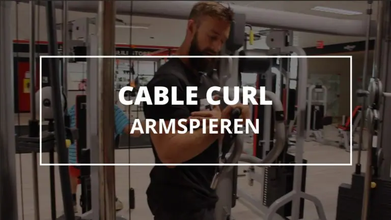 Cable biceps curl