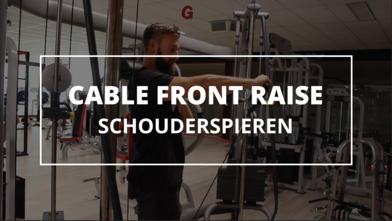 Cable Front Raise