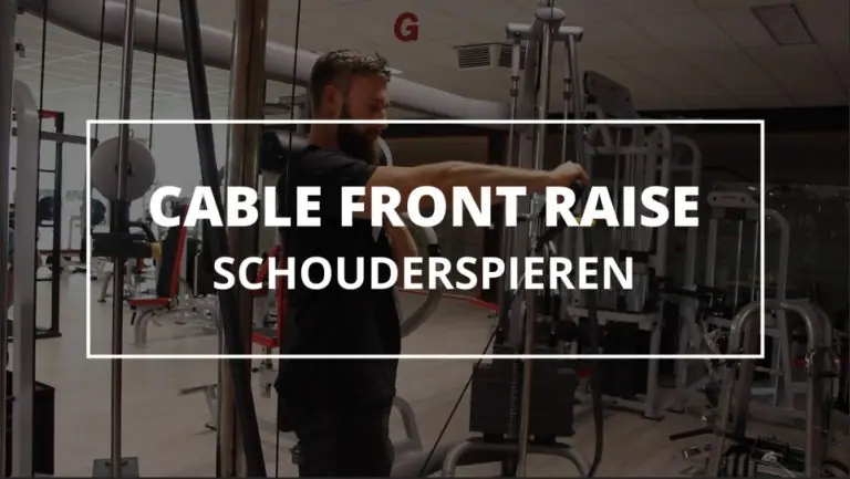 Cable Front Raise