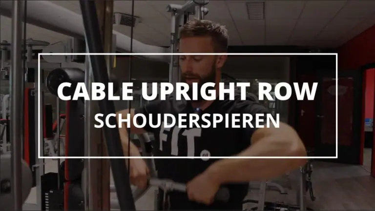 Cable Upright Row