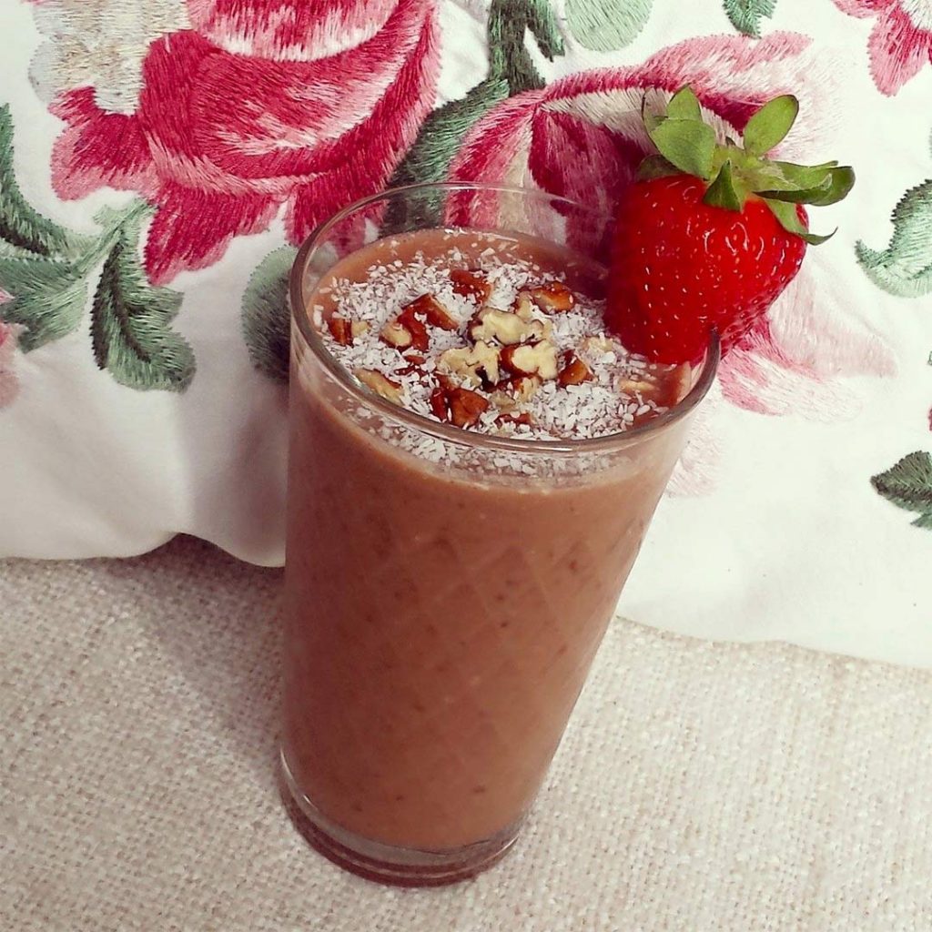 Toffe peer smoothie