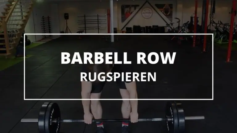 Barbell Bent over Row