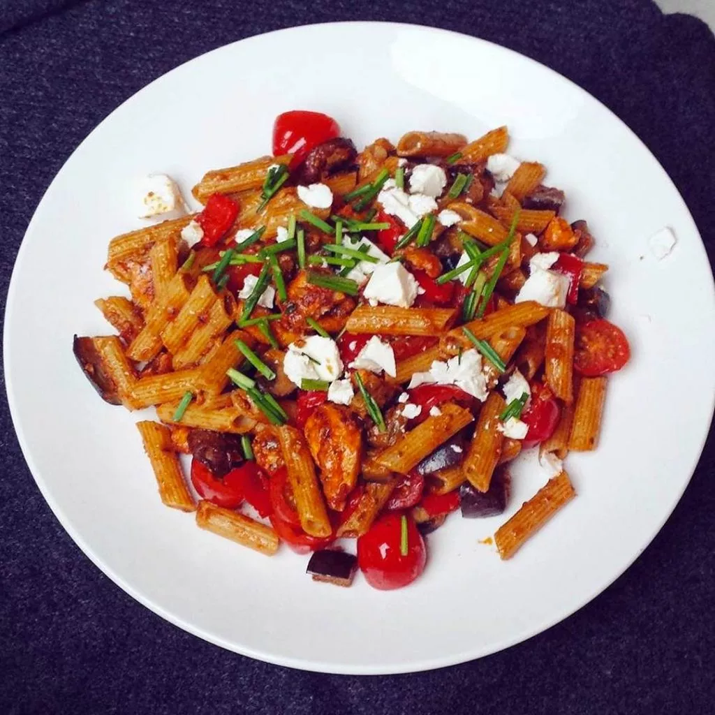 Pittige arrabbiata penne