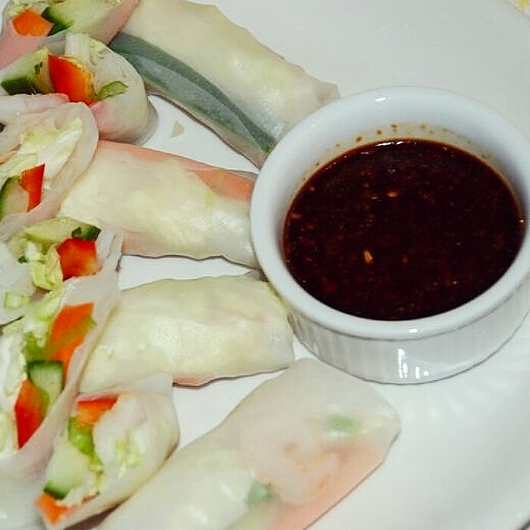 Vietnamese-rijstpapierrolletjes