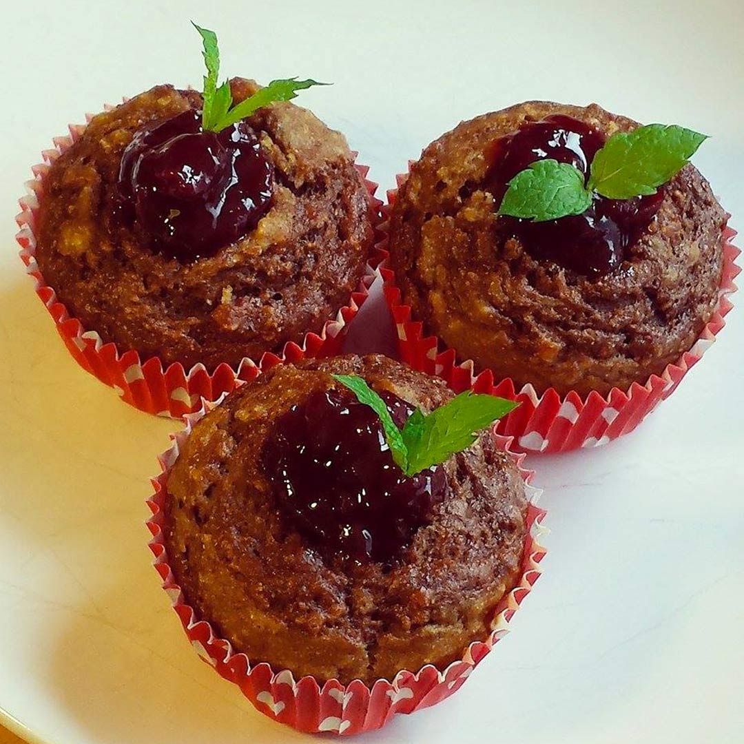 Chocolade-muffins