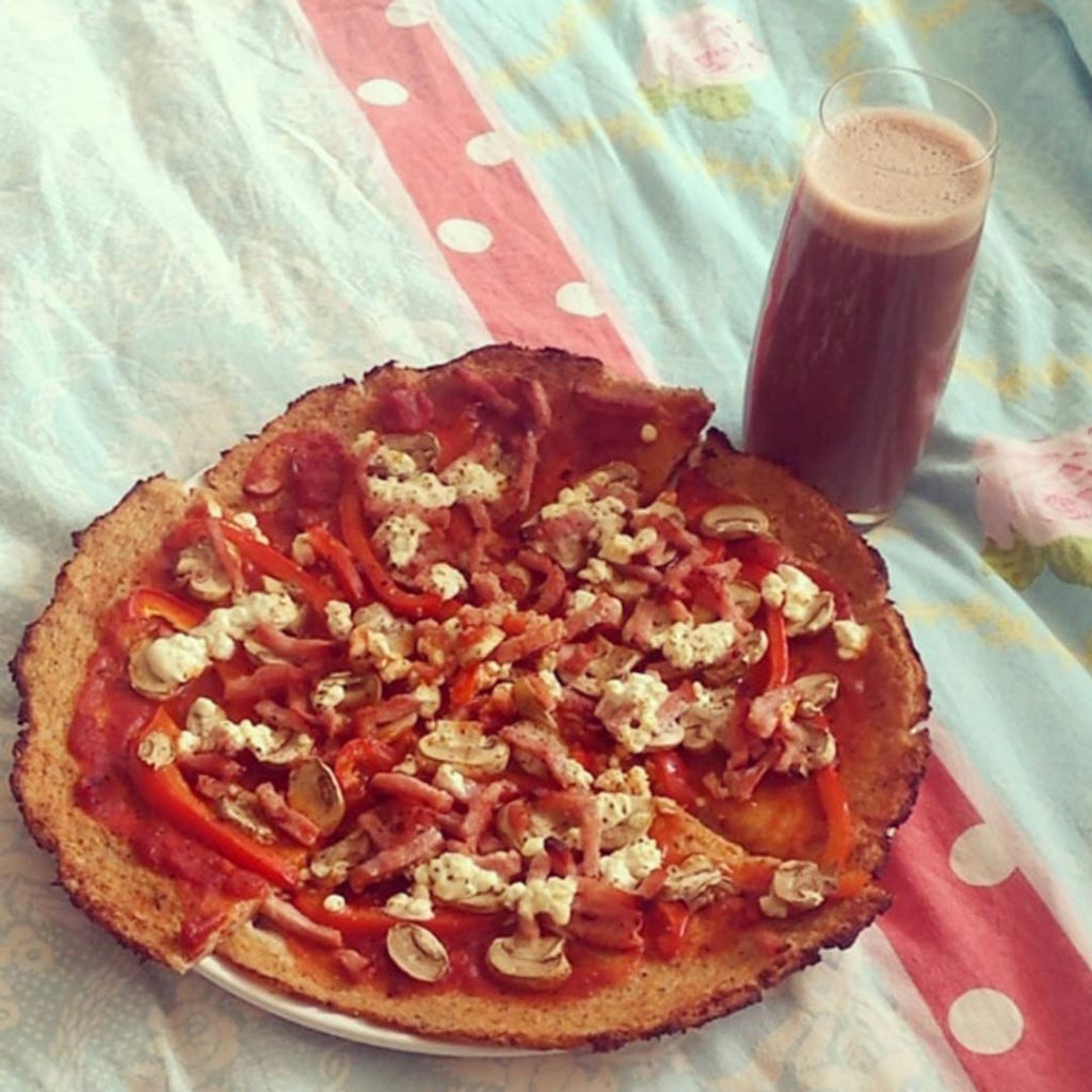 Glutenvrije bloemkoolpizza