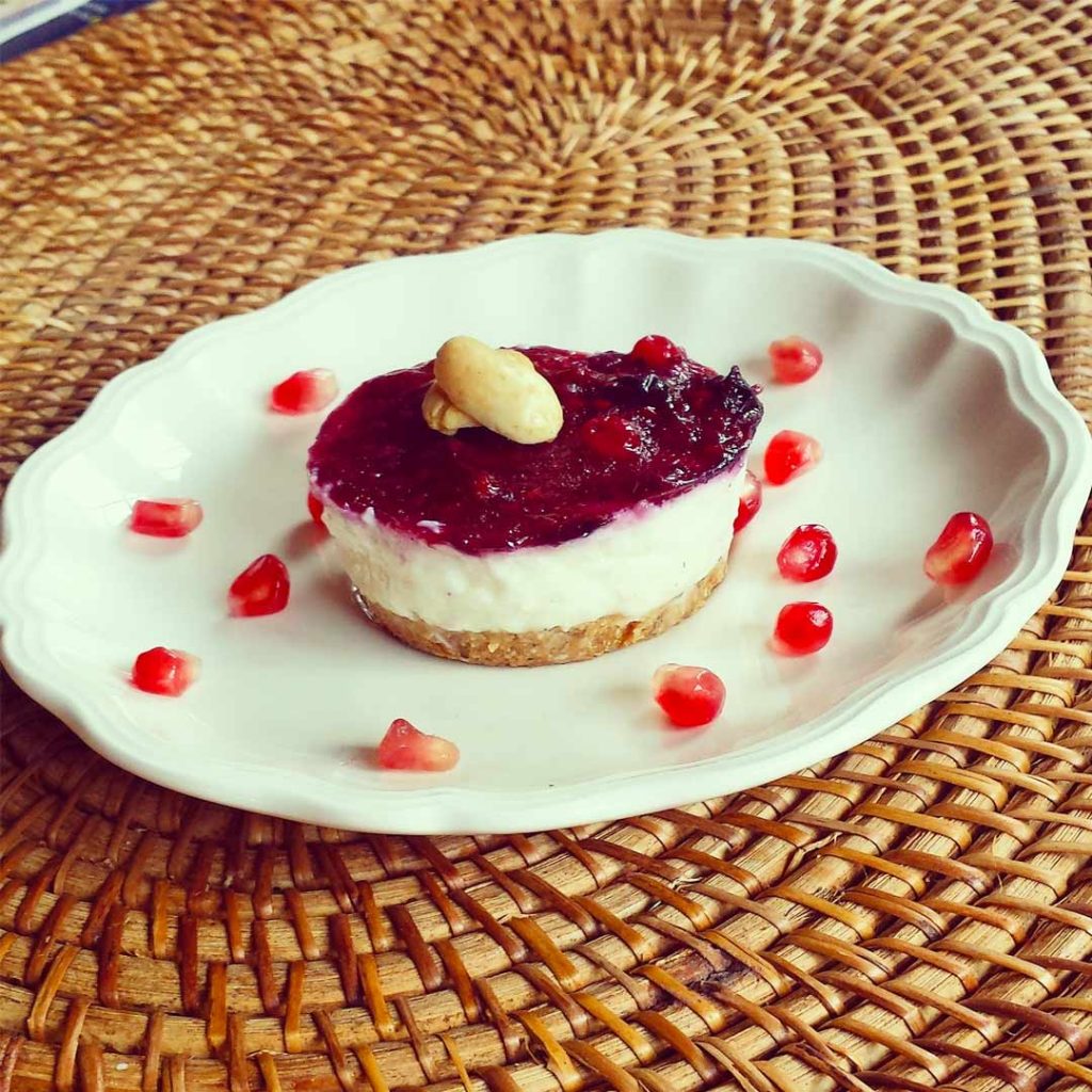 Eiwitrijke cheesecake
