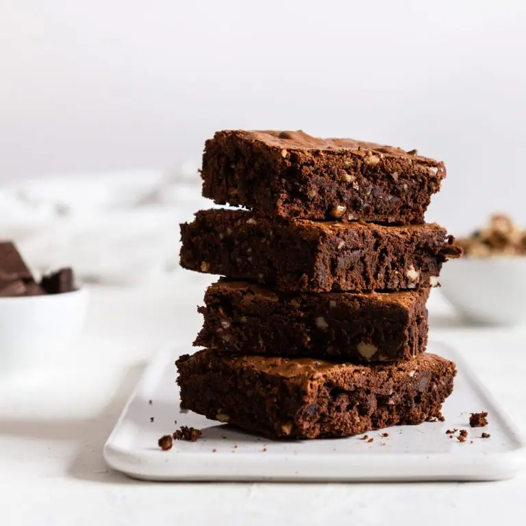 Gezonde chocolade brownie