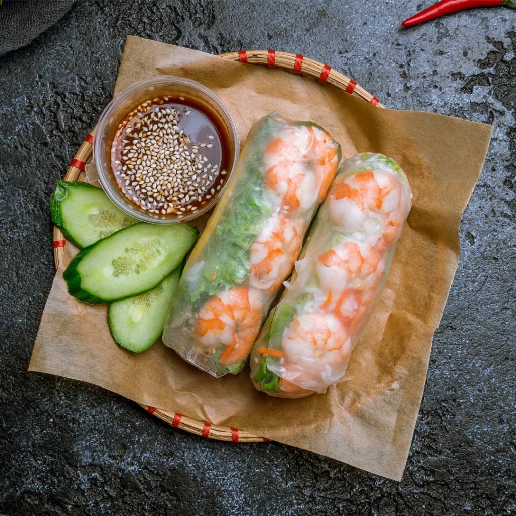 Vietnamese spring rolls
