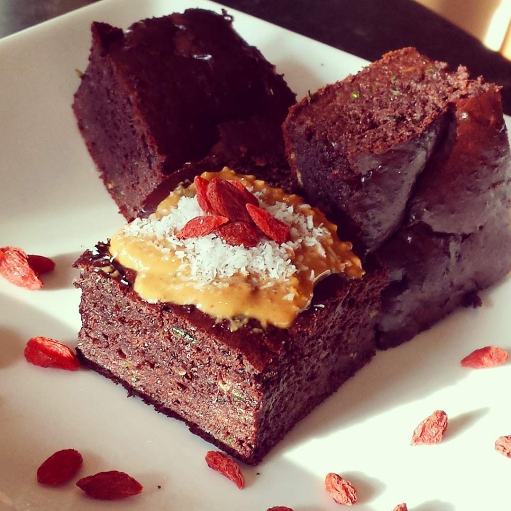 Courgettebrownies