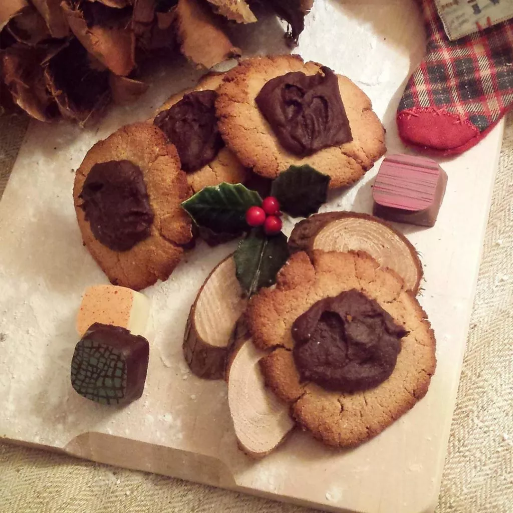 Chocoladepasta koekjes