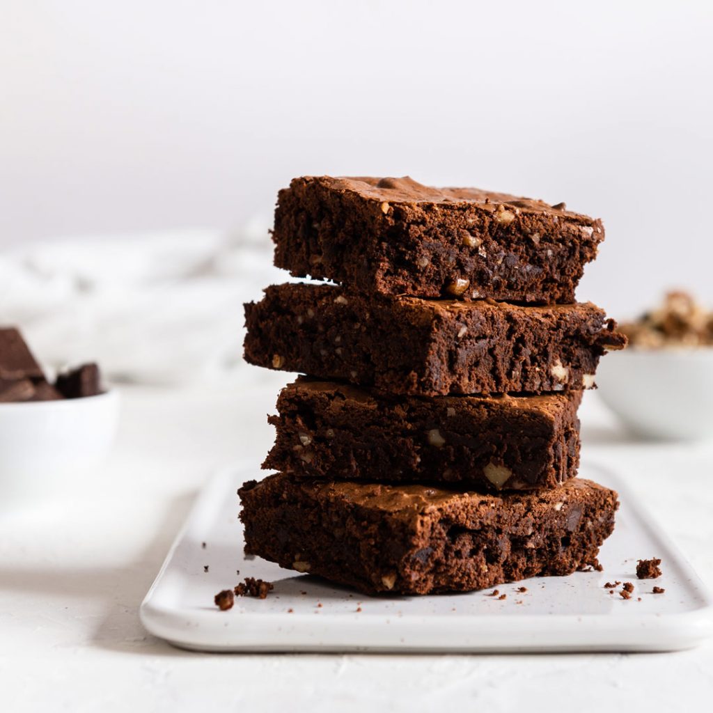 Gezonde chocolade brownie