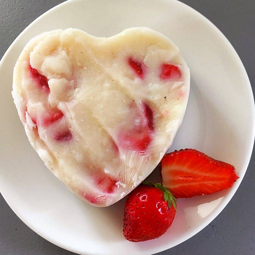 Gezonde Fro-yo met fruit