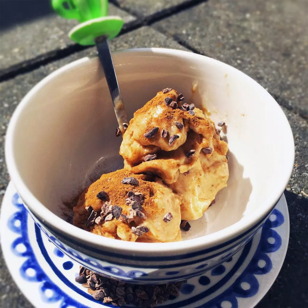 Gezond Monkey peanut butter ijs