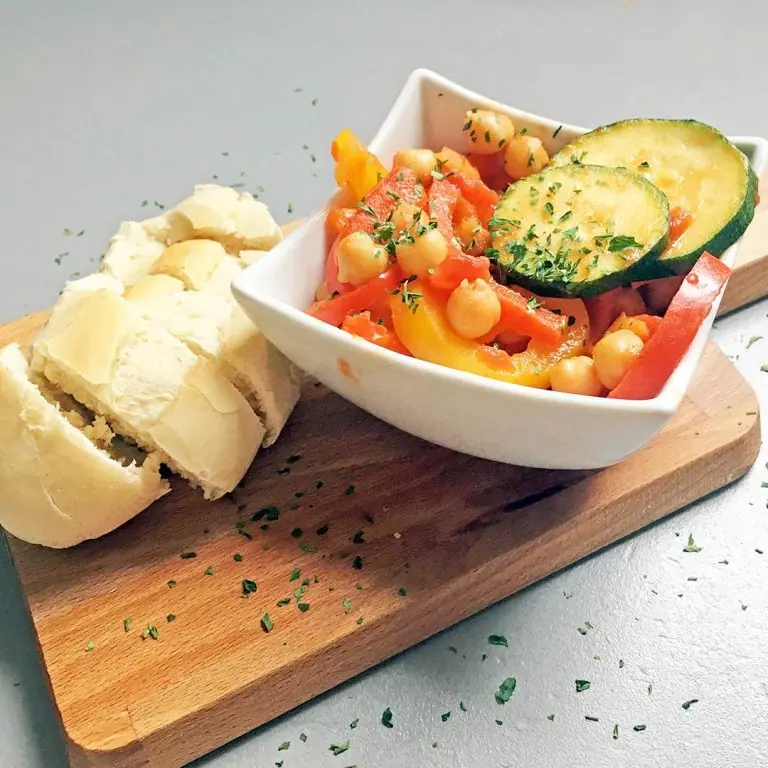 Ratatouille met kikkererwten