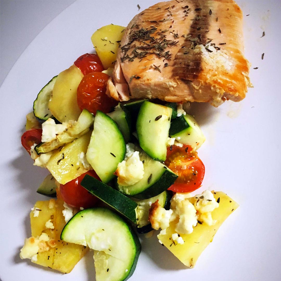 aardappelschotel-courgette-zalm