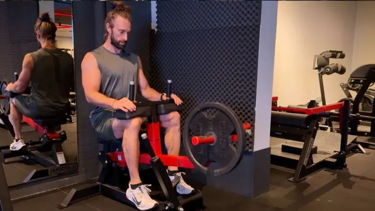 Seated calf raise