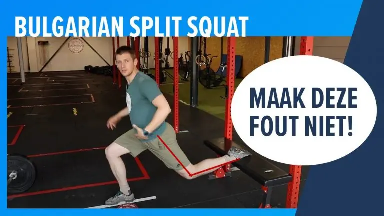 Bulgarian split squat
