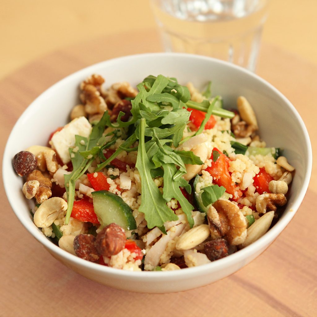 Frisse couscous salade