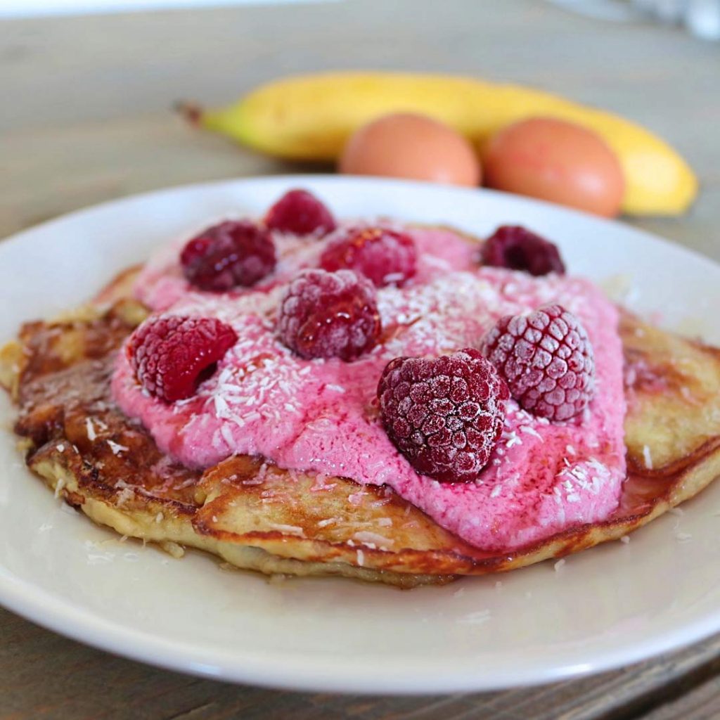 Gezonde banaanpannenkoeken