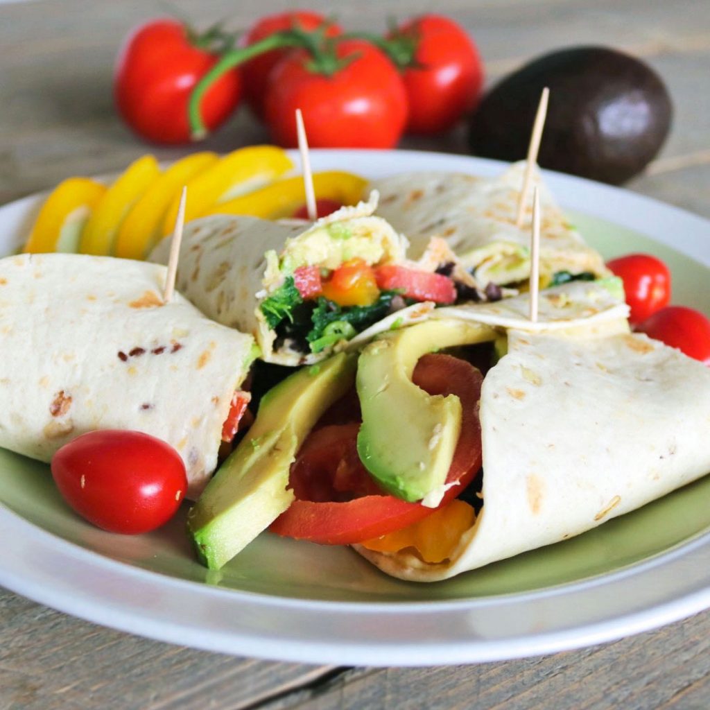 Vegetarische wraps