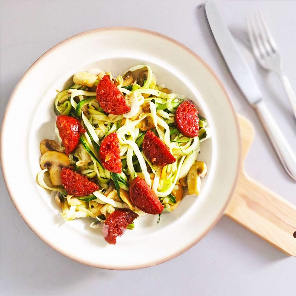 Spaanse courgetti