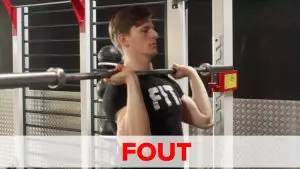 3 gevaarlijke overhead press fouten die je niet moet maken