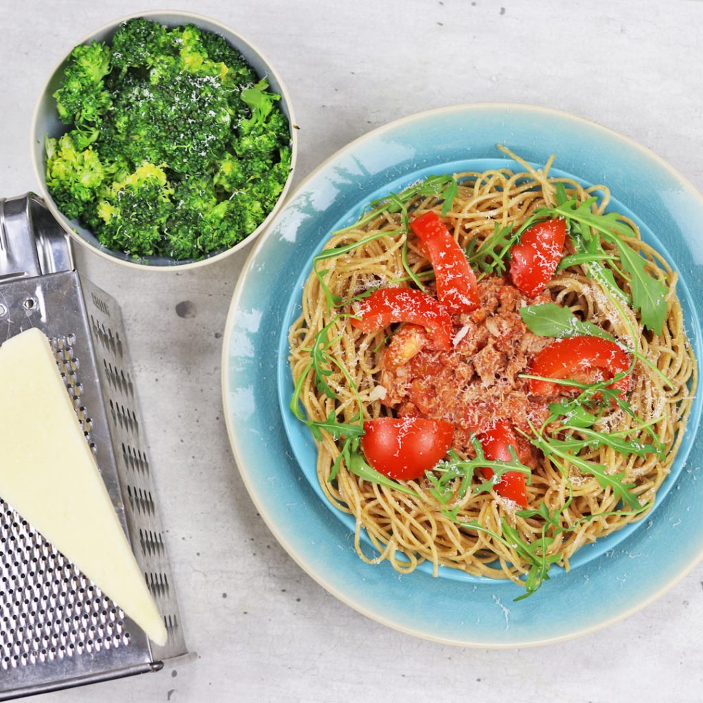 Gezonde tonijnpasta