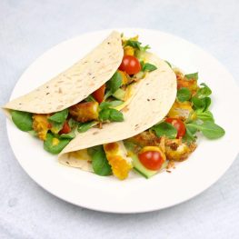 Kipwrap honing-mosterd