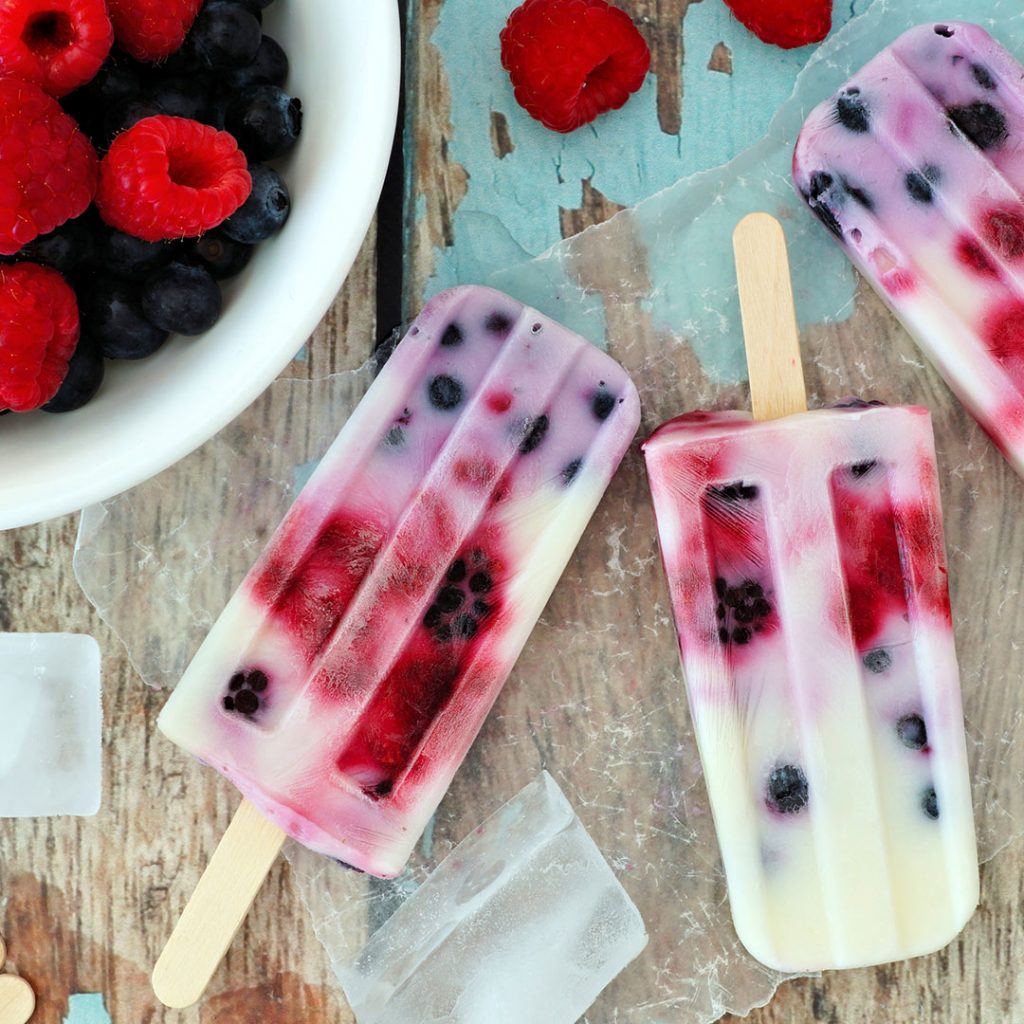 Yoghurt-fruitijsjes