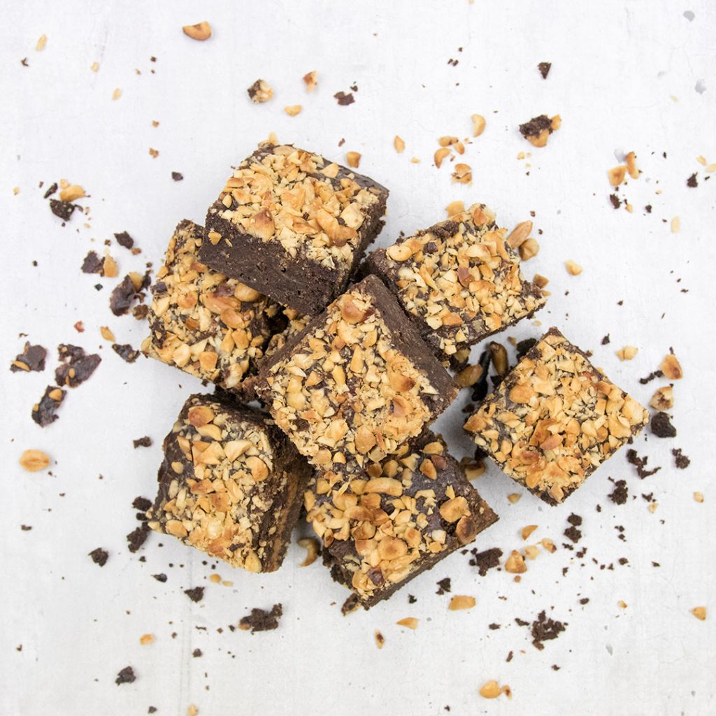 Pindakaasbrownies