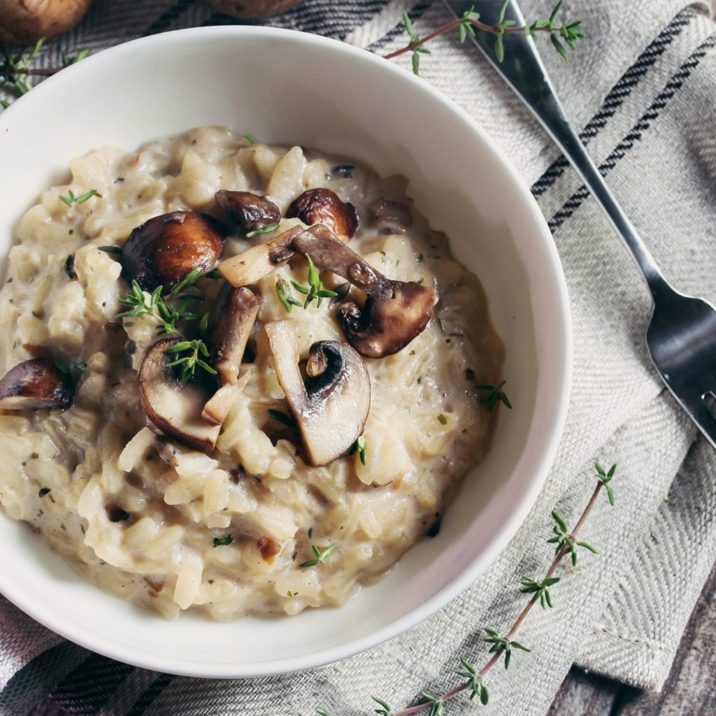 Risotto met champignon