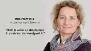 Interview met hoogleraar Ingrid Steenhuis over hoe je een terugval voorkomt