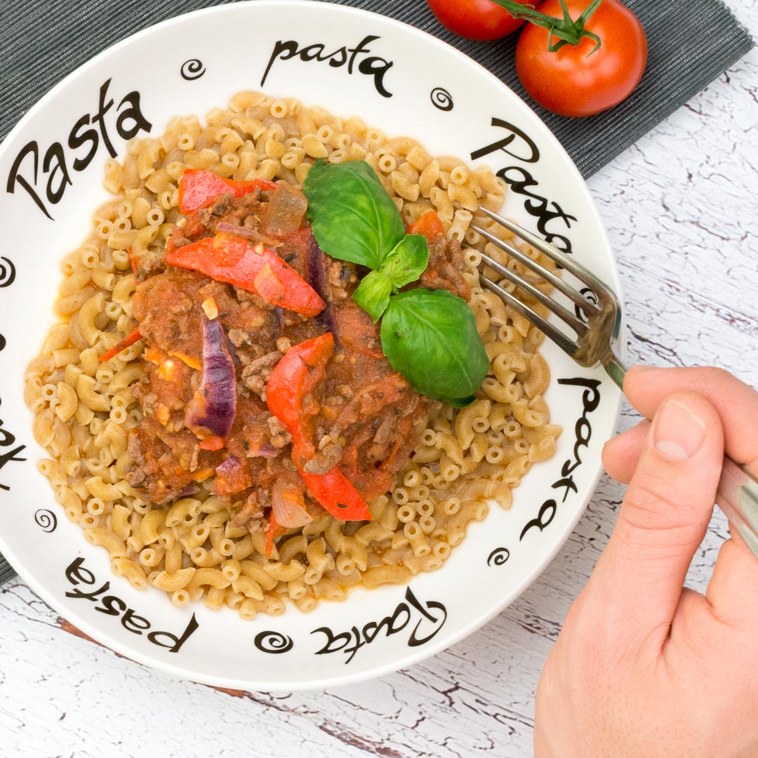 Gezonde macaroni recept