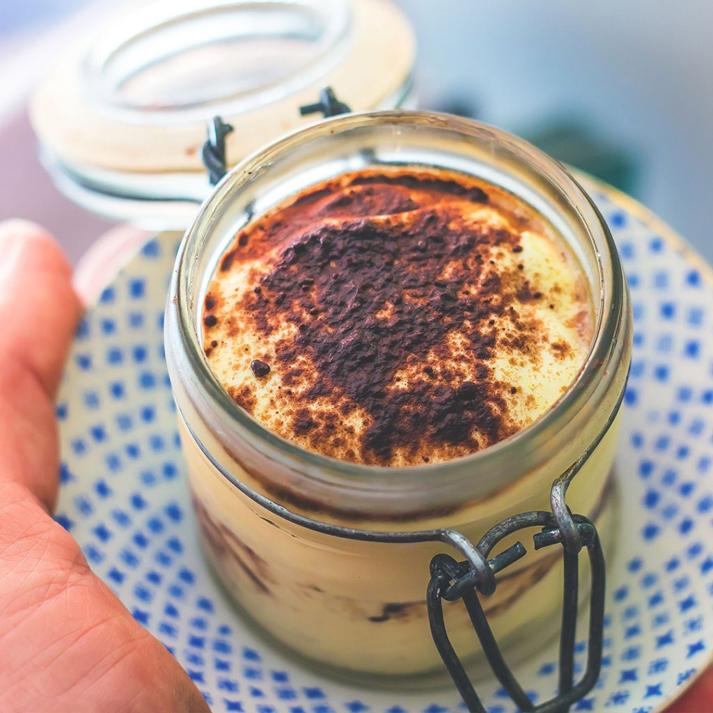 Koolhydraatarme tiramisu