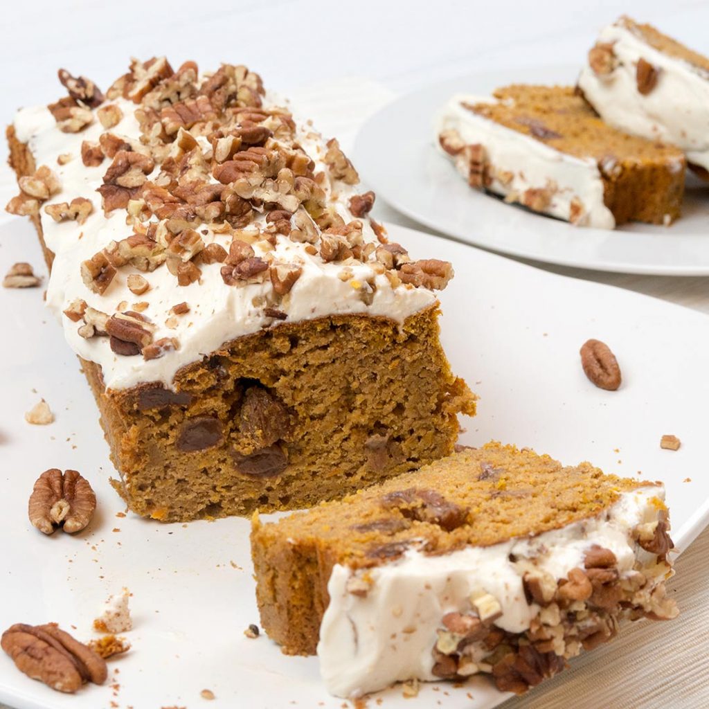 Gezonde pompoencake