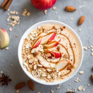 appel ontbijt smoothiebowl recept