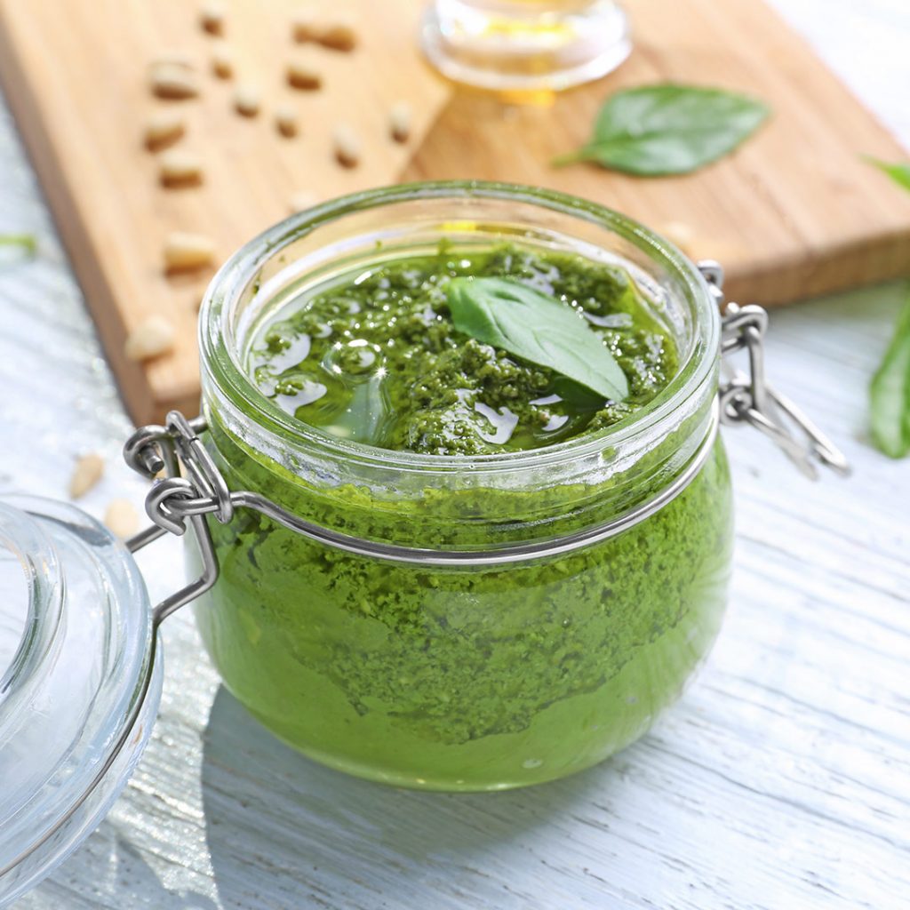 Home made pesto