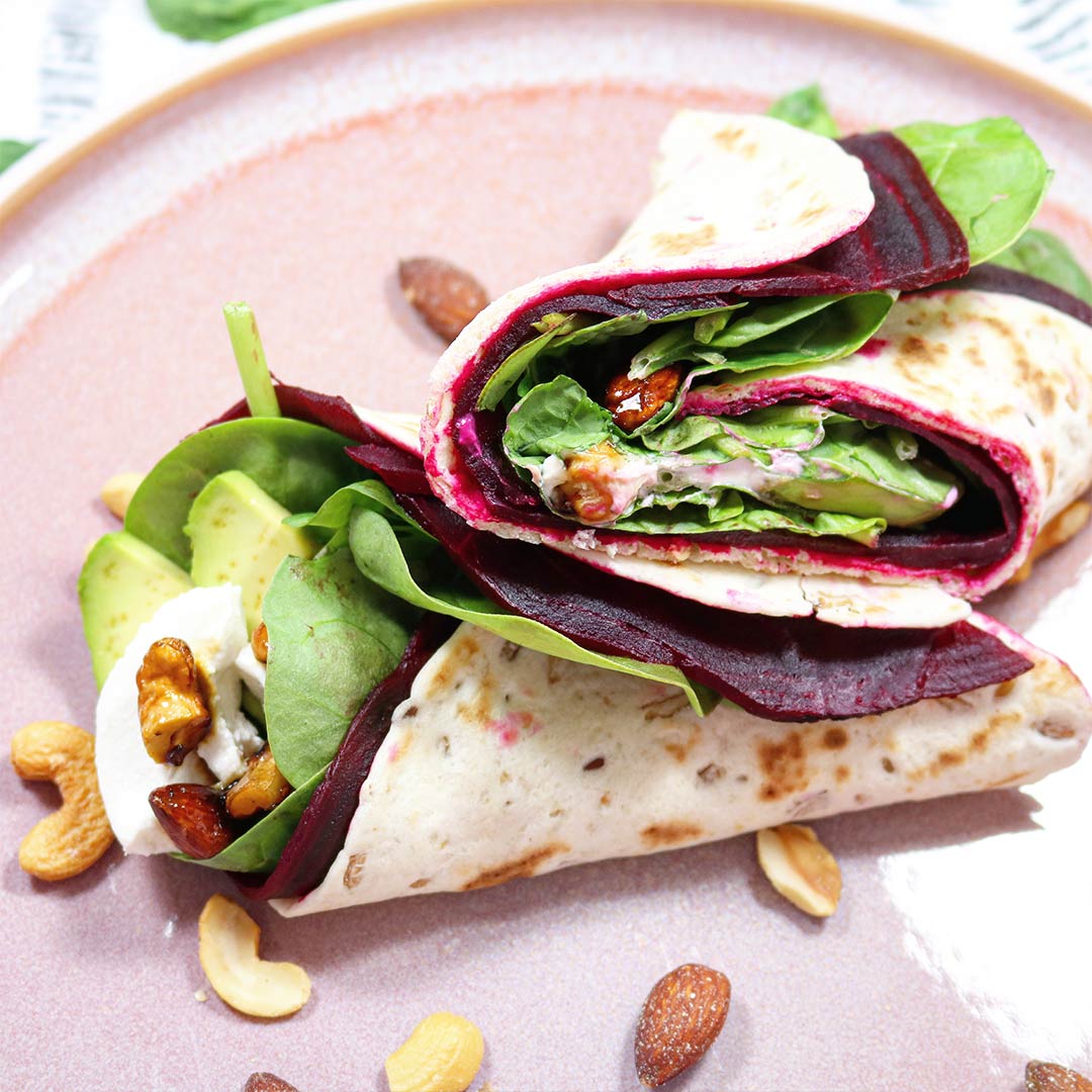 wrap rodebiet recept