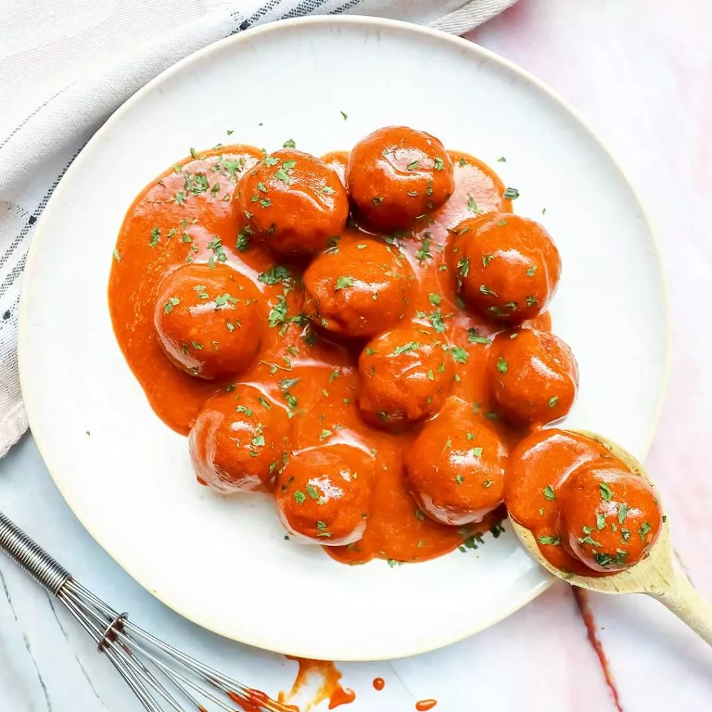 Vegan meatballs (voor de stamppot)