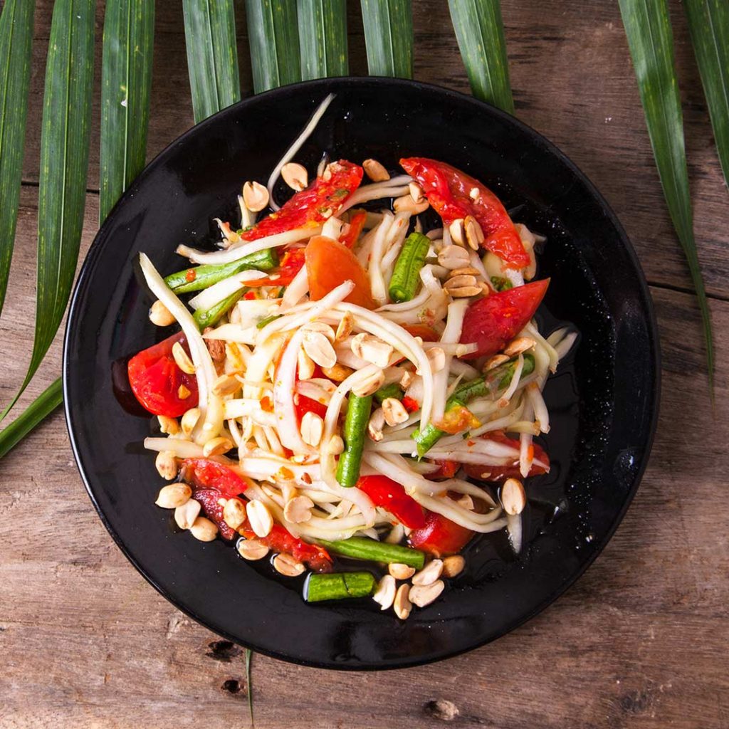 Thaise Som Tum-salade