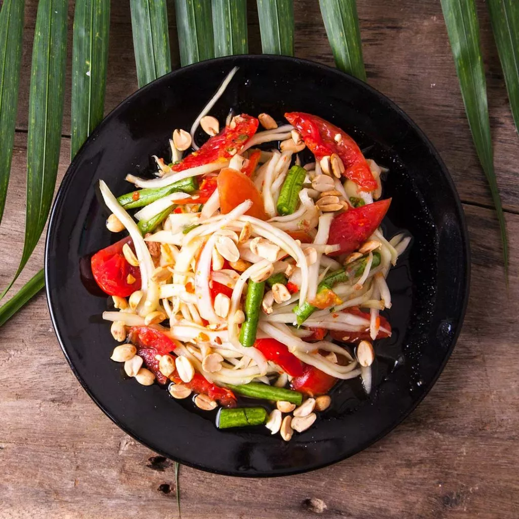 Thaise Som Tum-salade