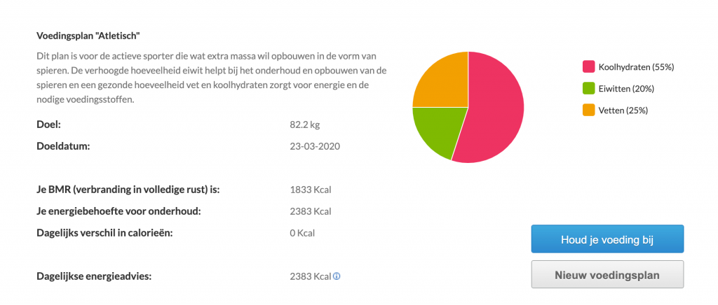 voedingsplan-fitness-app