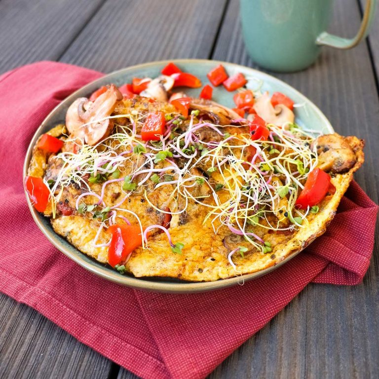 Boerenomelet recept