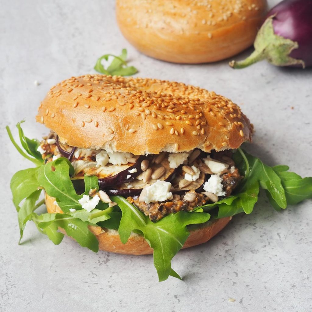 Bagel met tapenade